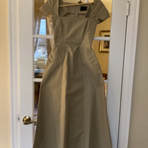 Lake Studio cotton poplin dress khaki colored EU38 - Picture 1 of 4